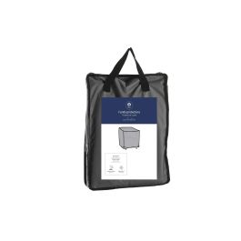 DKD Home Decor Funda para Terraza y Jardín Gris Oscuro Poliester 100 x 100 x 80 cm