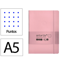 Antartik Antartik Notes Cuaderno Tapa Blanda A5 Hojas Puntos Rosa Pastel 80 Hojas 80gr Fsc Precio: 5.50000055. SKU: B1AJQQSGM5