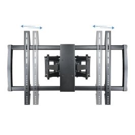 Tooq Soporte de Pared TV LP75100TN-B Giratorio, Inclinable, Nivelable para Pantallas de 60-100" hasta 80kg Negro