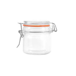 Tarro Hermético de Vidrio Clip 100 ml - La Mediterranea (48 Unidades) Tarro Hermético de Vidrio Clip 100 ml - La Mediterranea (48 Unidades)