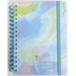 Agenda Anual (2026) Mooving Pastel Wire-O Tapa Extra Con Goma 150X210 D/P Surtido (2 Mod.) Precio: 14.58999971. SKU: B1JNLPJXL3