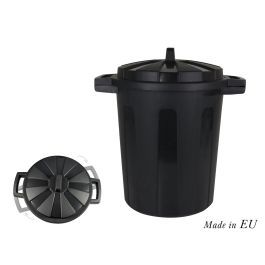 Cubo de Basura con Tapa 35L Negro - Dem (6 Unidades) Precio: 37.50000056. SKU: B1HPTXCC2B