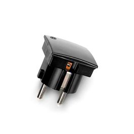 Clavija 2p+t salida lateral 4,8 mm negra (retractilado) Precio: 2.8900003. SKU: B1D5Z8A6QD