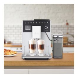 Melitta CI Touch F630-101 Cafetera Superautomática con Molinillo, Depósito Extraíble 1.8L, 2 Depósitos Granos, Pantalla Táctil, Plata Melitta CI Touch F630-101 Cafetera Superautomática con Molinillo, Depósito Extraíble 1.8L, 2 Depósitos Granos, Pantalla Táctil, Plata