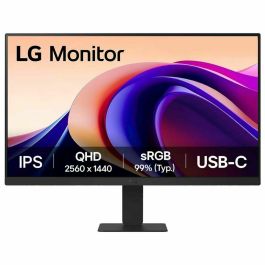 LG 32U631A-B Monitor 31.5" QHD IPS 2560x1440 100Hz HDR10 USB-C 15W PD Negro para PC Oficina Gaming