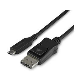 StarTech.com Cable Adaptador USB-C a DisplayPort 8K 30 Hz, 1m, Modelo CDP2DP141MB, HDR, DisplayPort 1.4, Thunderbolt 3, Compatible con HBR3 Precio: 45.69000051. SKU: B1GGD7X2MN