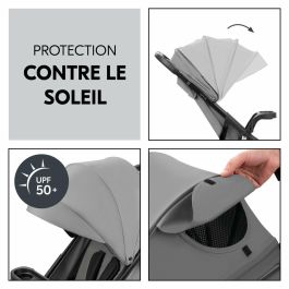 Hauck HAU1731560930308 Cochecito Compacto Shop N Care 4 Ruedas Gris