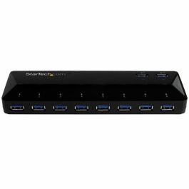 Hub USB Startech ST103008U2C USB 3.0 x 10 Negro Hub USB Startech ST103008U2C USB 3.0 x 10 Negro