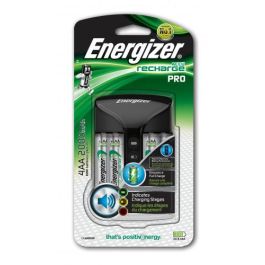 Energizer Pro Charger E300696601 - Cargador de Baterías NiMH AA/AAA, Negro, 4 Baterías Incluidas, 2000 mAh, Protección contra Sobrecarga Precio: 49.50000011. SKU: S3701670