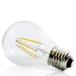 Bombilla LED E27 6W Filamento 560Lm 2000K Luz Cálida 360º Larga Vida 40.000H Equivalente 40W [JTX-J27DH662-WW]