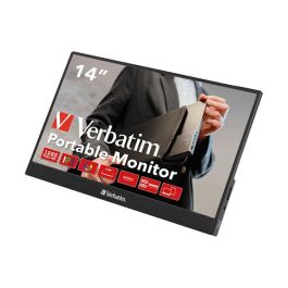 Verbatim PM-14 Monitor Portátil 14" Full HD IPS USB-C HDMI Negro