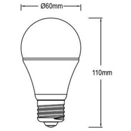 Panasonic LDAHV9LH3EL-ECO Lámpara LED Bulbo Opaco E27 9W 3000K