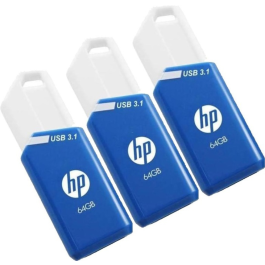 HP PENDRIVE USB 3.1 PACK 3UD 64GB X755W Precio: 15.98999996. SKU: B16F8CPK2Y