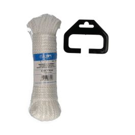 Edm Cuerda trenzada nylon blanco granate, 6 mm x 15 m