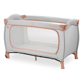 Hauck HAU1731647229433 Cuna de Viaje Sleep N Play Go Plus 60x120 cm Plegable con Ruedas desde el Nacimiento, Corcho Polvoriento