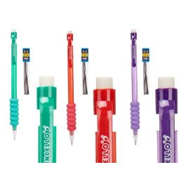 Portaminas Pincello Silicona 12 Minas, 7.8x21x1.5 cm, Azul/Rojo/Verde (48 Unidades) Portaminas Pincello Silicona 12 Minas, 7.8x21x1.5 cm, Azul/Rojo/Verde (48 Unidades)