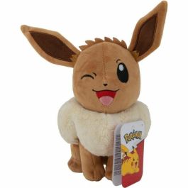 Peluche - BANDAI - Pokémon Eevee - 20 cm, pura suavidad y ternura