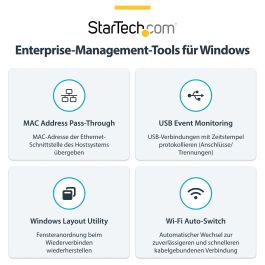 Hub USB Startech 116E-USBC-DOCK