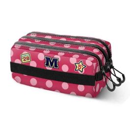 Karactermania Estuche Portatodo Trick FAN 2.2 Minnie Mouse Class Ripstop Rosa 23 x10 x11 cm