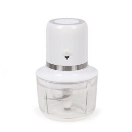 Picadora eléctrica inalámbrica - LIVOO - 200 W - 2 velocidades - 1,2 L - 4 cuchillas de acero - Blanco Picadora eléctrica inalámbrica - LIVOO - 200 W - 2 velocidades - 1,2 L - 4 cuchillas de acero - Blanco
