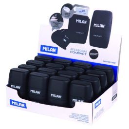 Milan Afilaborras Compact Shadow - Sacapuntas Doble con Goma, Caja Expositora 16 Ud Milan Afilaborras Compact Shadow - Sacapuntas Doble con Goma, Caja Expositora 16 Ud Precio: 32.79000054. SKU: B1F99YYG48