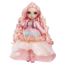 Muñeca rainbow high winter wonderland rosa 22 cm. listas para la nieve! incluye un kit para hacer tu propio muñeco de nieve.