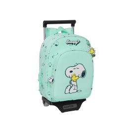 Mochila Escolar con Ruedas Snoopy Groovy Verde 26 x 34 x 11 cm Precio: 25.99000019. SKU: B1BJSTWJZR