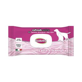 Inodorina Toallitas Limpiadoras Funcional Manto Leche y Vainilla con Aceite de Argán para Perros y Gatos. 40 Toallitas. Precio: 3.50000002. SKU: B18NVC3JXV