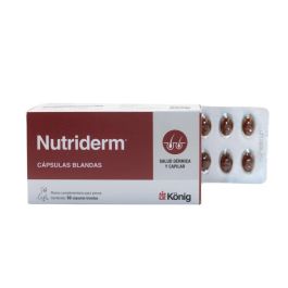 Konig Nutriderm 60 Cápsulas para Piel y Pelaje Óptimos Precio: 26.4999999. SKU: B178G3MSVH