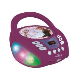 Lexibook Reproductor CD Portátil Bluetooth 5.0 Frozen 2 Niños CD/CD-R/CD-RW con Luces Multicolor, Función Karaoke y Auxiliar Precio: 74.50000008. SKU: S7122526