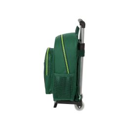 Mochila Safta Mod. 006 Con Carro 705 Resistente Agua Real Betis Balompie 340x280x100 mm