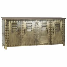 DKD Home Decor Buffet Loft Dorado de Metal con 4 Puertas y 4 Estanterías - Mueble Aparador de Almacenamiento 152x35x69 cm Precio: 575.78999984. SKU: S3022149