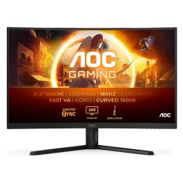 AOC CQ32G4VE 81,3cm/32" QHD Curvo 2560x1440 180Hz HDR10 0,5ms 1ms HDMI DP Precio: 221.79000041. SKU: B1HE4KELPR