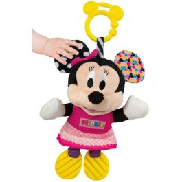 Sonajero minnie peluche texturas con mordedor 18x28x11 cm