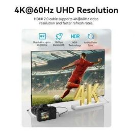 Cable HDMI 4K Vention AGHBF/ HDMI Macho - Mini HDMI Macho/ 1m/ Negro Cable HDMI 4K Vention AGHBF/ HDMI Macho - Mini HDMI Macho/ 1m/ Negro