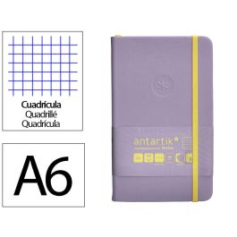 Cuaderno Con Gomilla Antartik Notes Tapa Dura A6 Hojas Cuadricula Morado Y Amarillo 100 Hojas 80 gr Fsc Precio: 4.58999948. SKU: B1EWGY4VLT