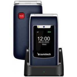 Teléfono Móvil para Mayores Sunstech CELT23BL Azul 128 GB 2,4"