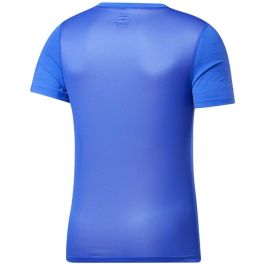 Camiseta de Manga Corta Hombre Reebok Workout Ready Activchill Azul XS
