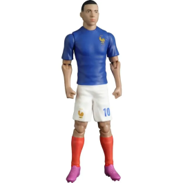 Megableu Figura Articulada Mbappé Número 10 de la Selección de Francia, 20 cm, Idioma Francés (MEG3760046781918)