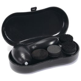 Je cherche une Idee Cepillo Lustrar Zapatos Piel, Limpia, Pule, Aceita y Quita el Polvo Incluye 4 Tipos de Cepillo