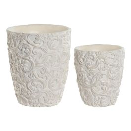 Macetero Shabby DKD Home Decor Crudo 24 x 28 x 24 cm Set de 2 Precio: 32.49999984. SKU: B1228NBHRS
