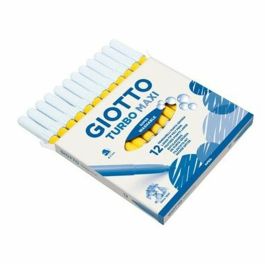 Set de Rotuladores Giotto Turbo Maxi Amarillo (5 Unidades) Set de Rotuladores Giotto Turbo Maxi Amarillo (5 Unidades)
