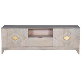 Mueble de TV DKD Home Decor Beige Metal Madera de mango 175 x 40 x 60 cm Precio: 524.88999948. SKU: S3044139