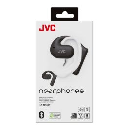 JVC Auriculares Inalámbricos Nearphones Bluetooth True Wireless HA-NP35T-B-U con Micrófono Negro