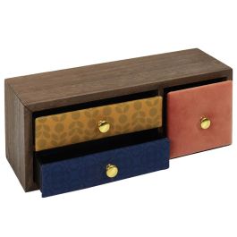 Home Deco Factory Cajonera con 3 Cajones Medidas 30x10,5x11 cm Precio: 11.49999972. SKU: B18K4F6YJH