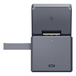 Anker Y1811G11 Cubo de Carga 3 en 1 MagSafe para iPhone, Apple Watch y AirPods, Carga Rápida 30W, Negro