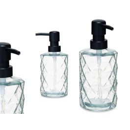 Dispensador de Jabón Transparente Diamante 410 ml Berilo - 9x18x7 cm (12 Unidades) Precio: 28.99000038. SKU: B19ETX2KWL