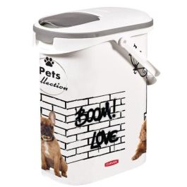 Contenedor de croquetas CURVER - 10L/4 kg - PETS COLLECTION - Para perros Contenedor de croquetas CURVER - 10L/4 kg - PETS COLLECTION - Para perros