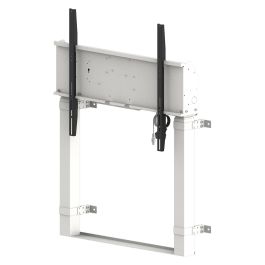 iiyama MD-WLIFT2031-W1 Soporte de suelo eléctrico para TV 55-105" (hasta 120kg), ajuste de altura eléctrico 85-180 cm, color blanco