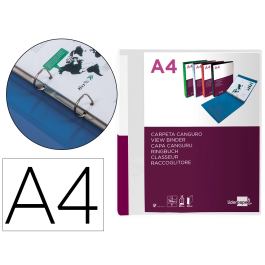 Liderpapel Carpeta Canguro 2 Anillas 25 mm Mixtas Polipropileno DIN A4 Transparente Precio: 2.95000057. SKU: B1DRLLL3FA